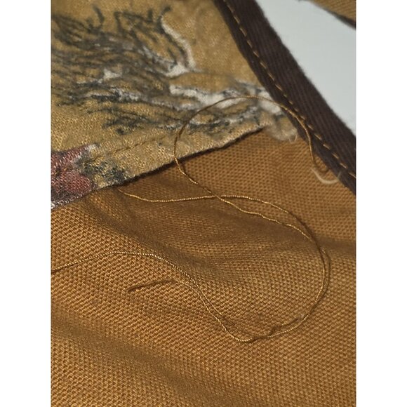 VTG American Field Men's Cotton Canvas Front Loader Hunting Vest - Size XL - Picture 12 of 16